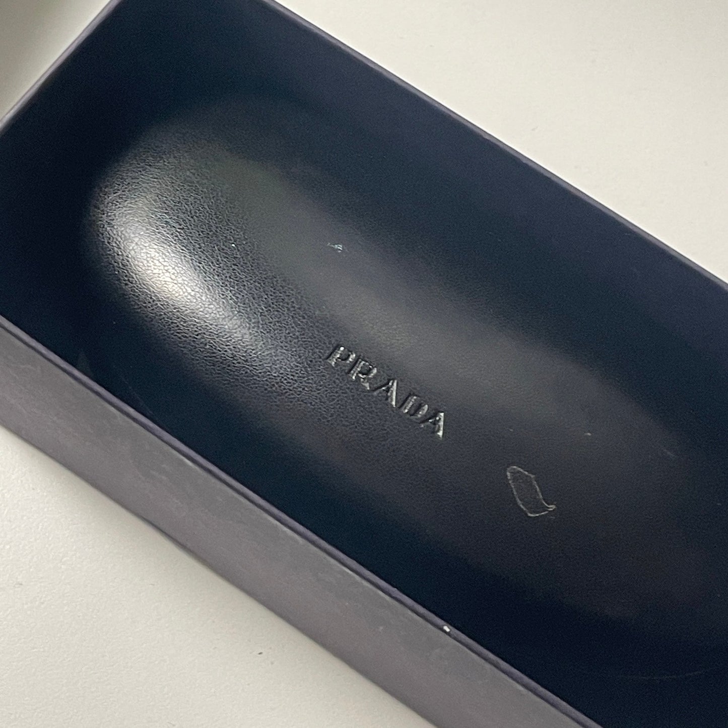 Prada rounded frame apex black glasses