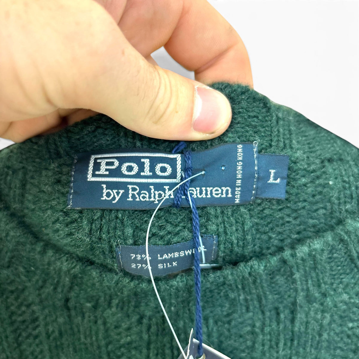 New Vintage Polo Ralph Lauren Knit Sweater L