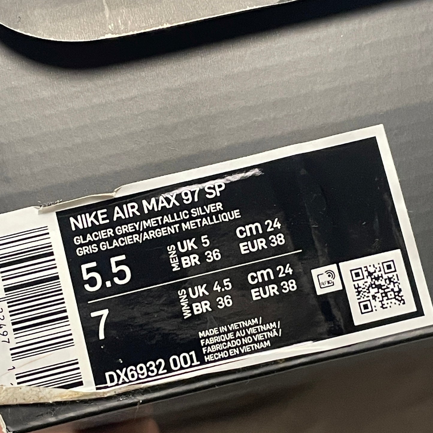 Nike Air Max 97 x Comme des Garcons CDG 5.5 DS