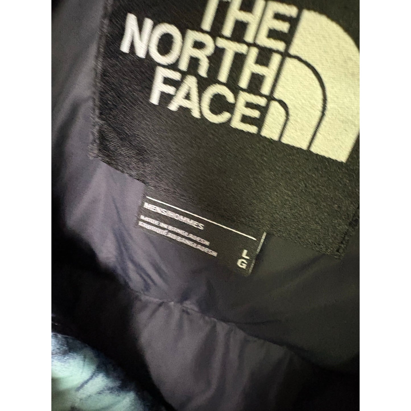 The North Face Nuptse Blue Ice jacket L