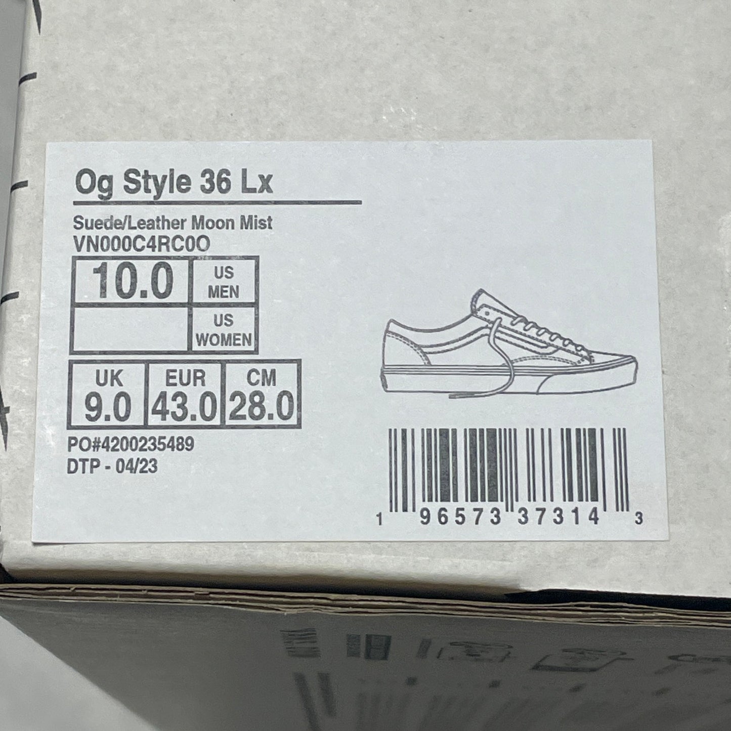 Vans OG old skool Style 36 10 DS