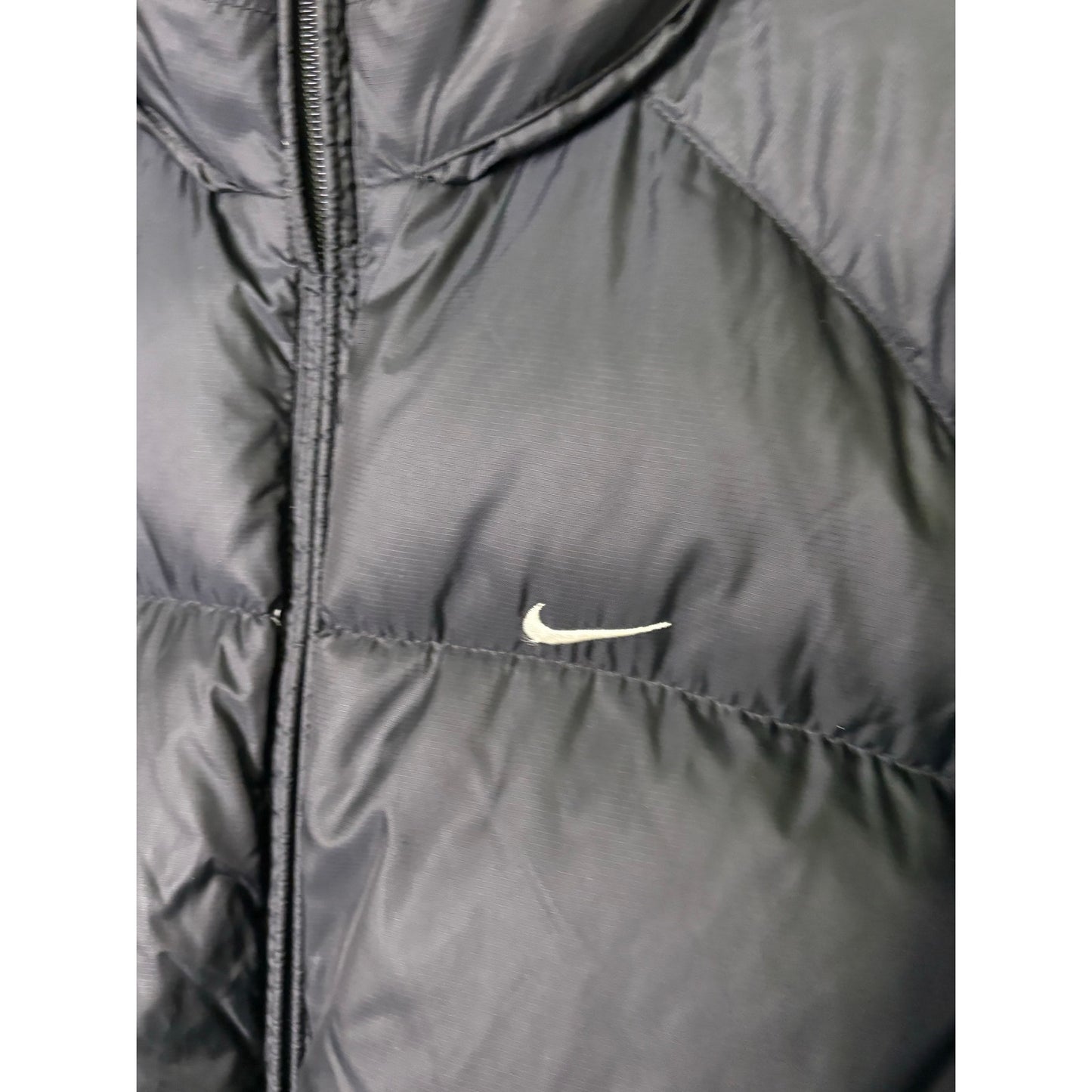 Nike Vintage black down puffer jacket XL