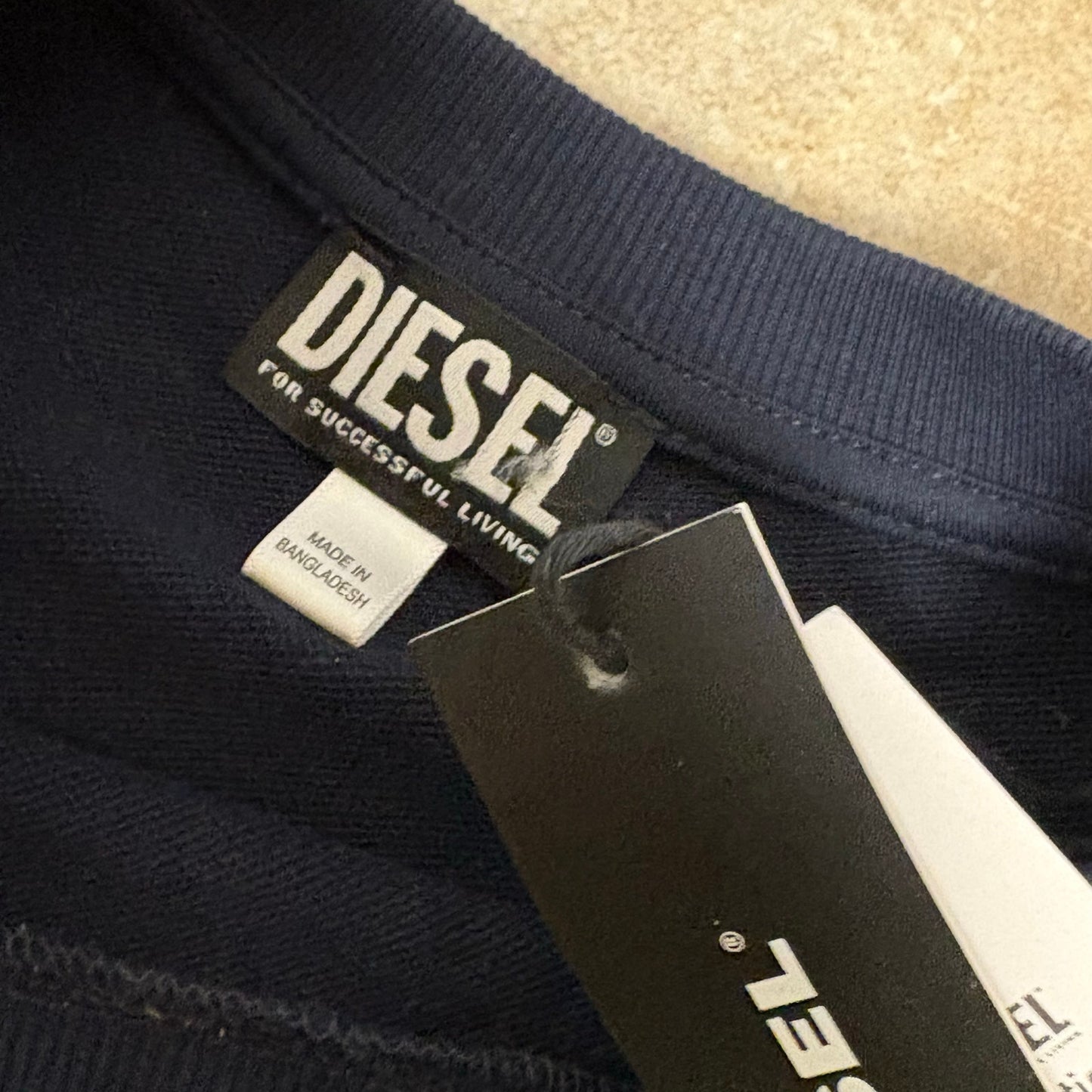 Diesel graphic crewneck L NWT