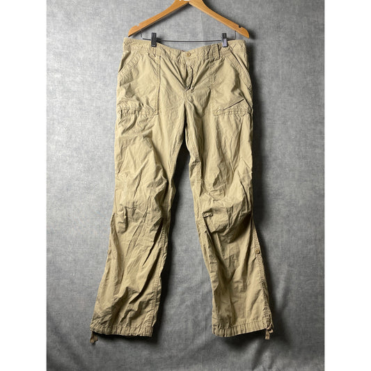 Vintage polo jeans company military cargo parachute pants 14 / 34