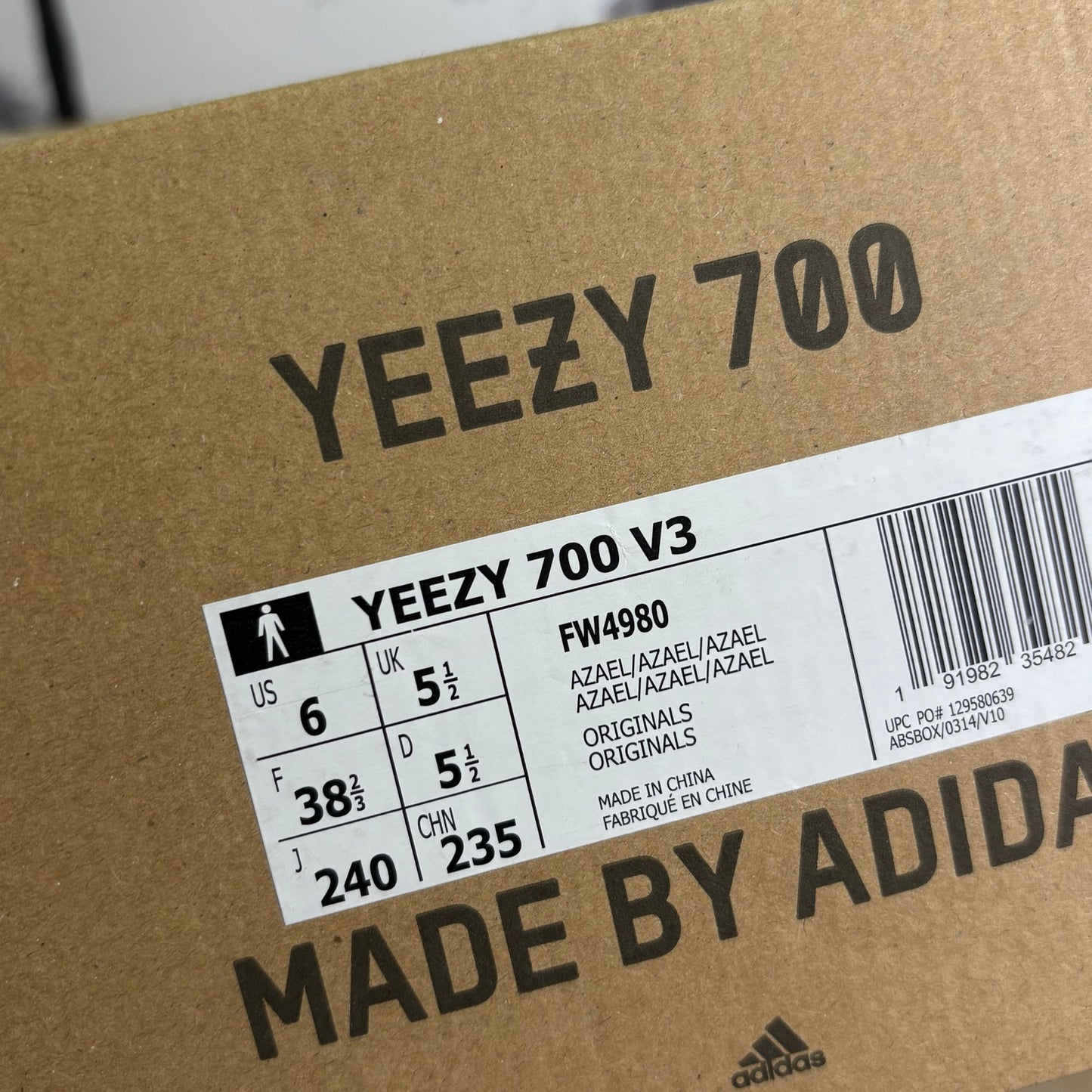 Adidas Yeezy 700 V3 Azael 6