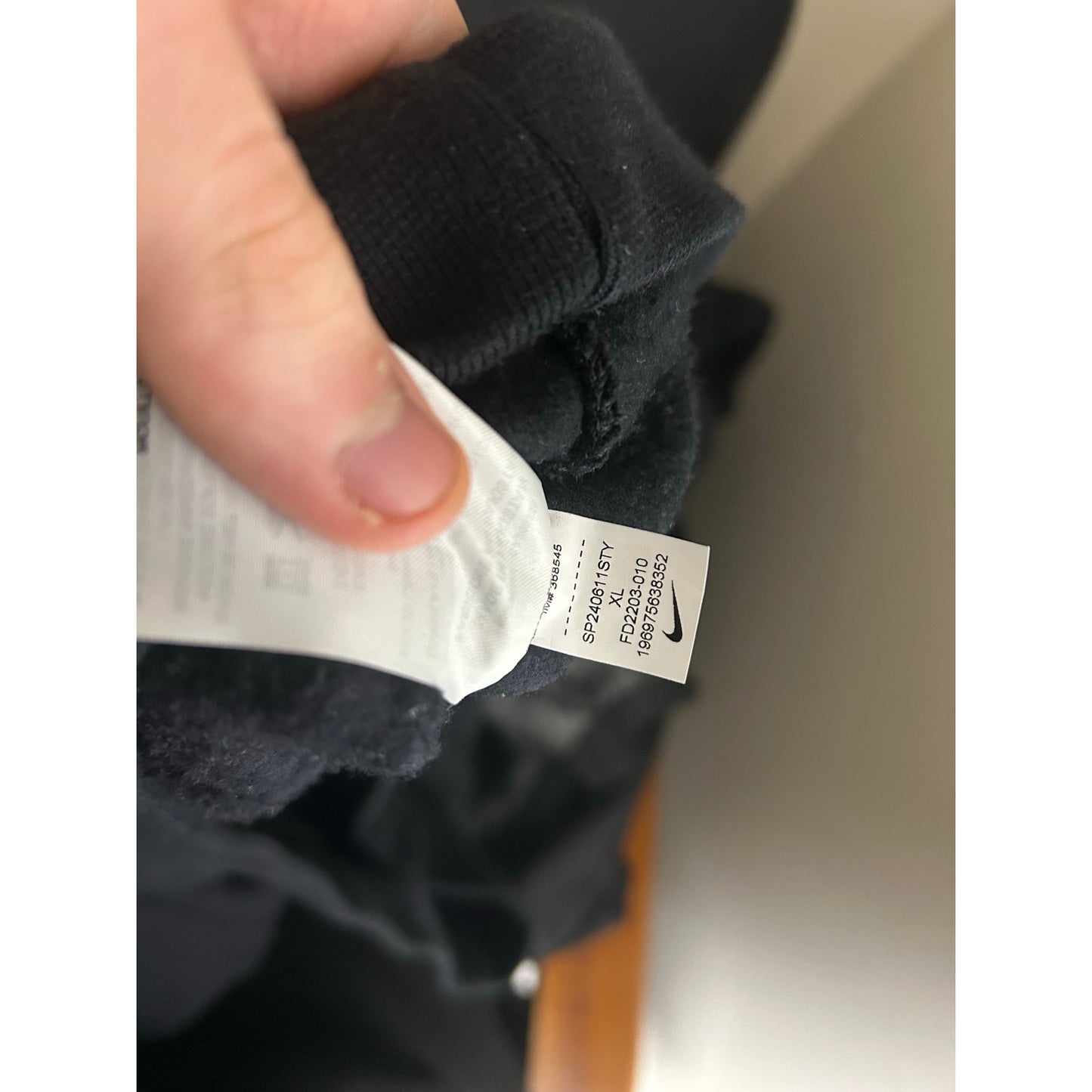 Nike x NOCTA L'Art Asphalt Hoodie Black XL NWT