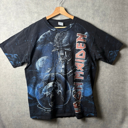 Iron Maiden AOP tee shirt the final frontier tour L