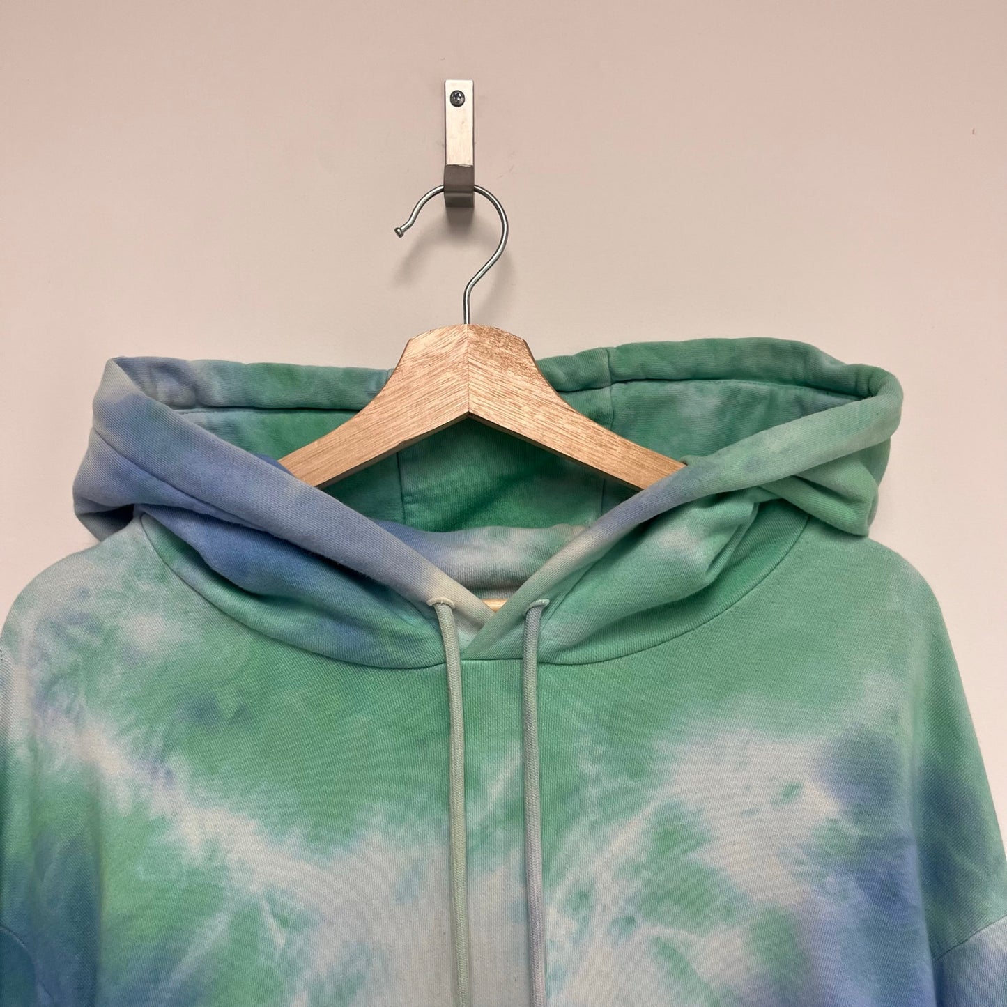 McQ Alexander McQueen Genesis II tie-dye cotton hoodie XL