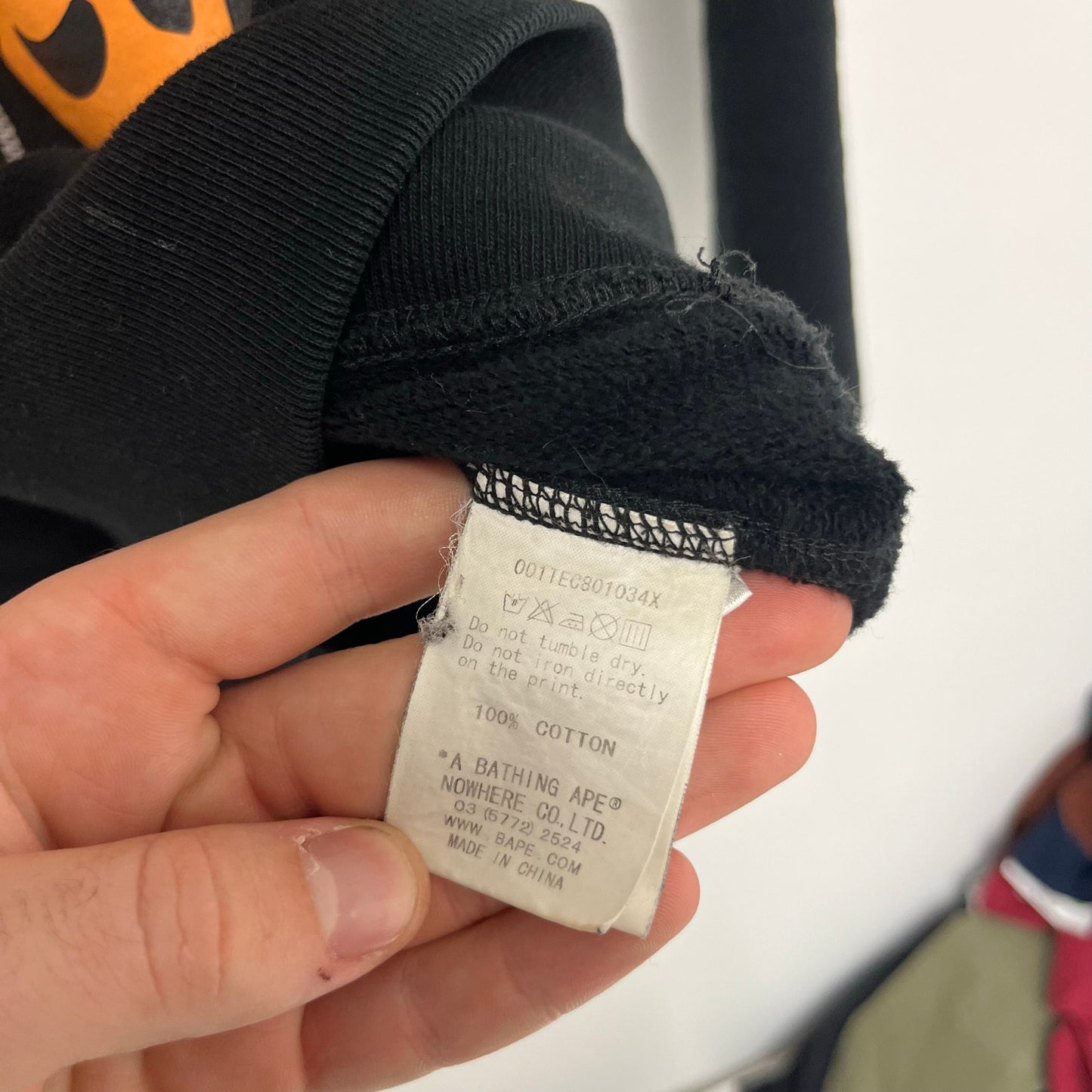 Bape Tiger Heavy Weight Crewneck M