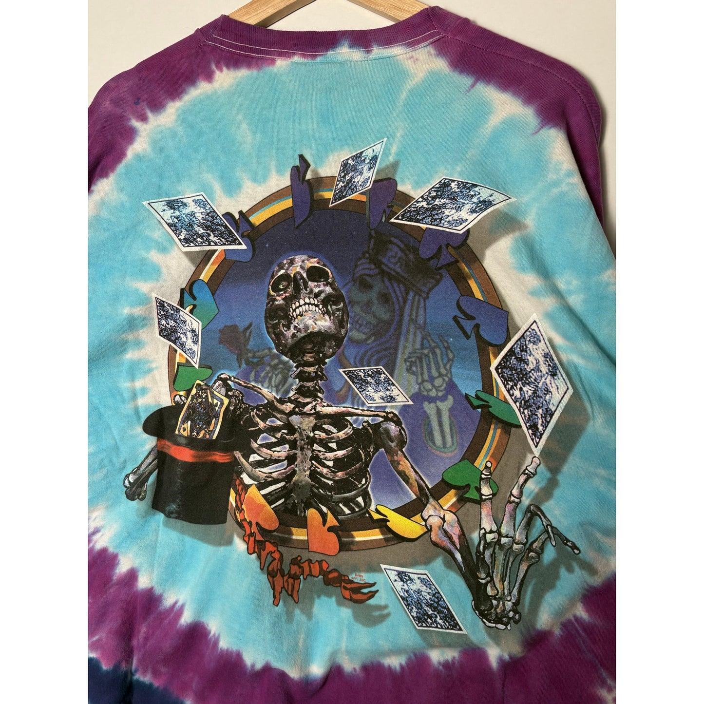 Vintage Grateful Dead Queen of Spades shirt XL