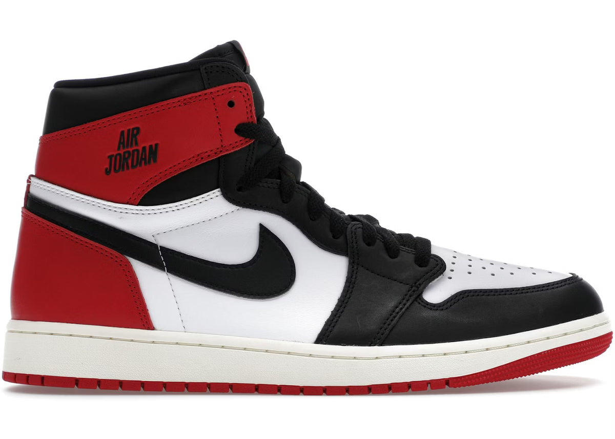 Jordan 1 Retro High OG Black Toe Reimagined Size: 9
