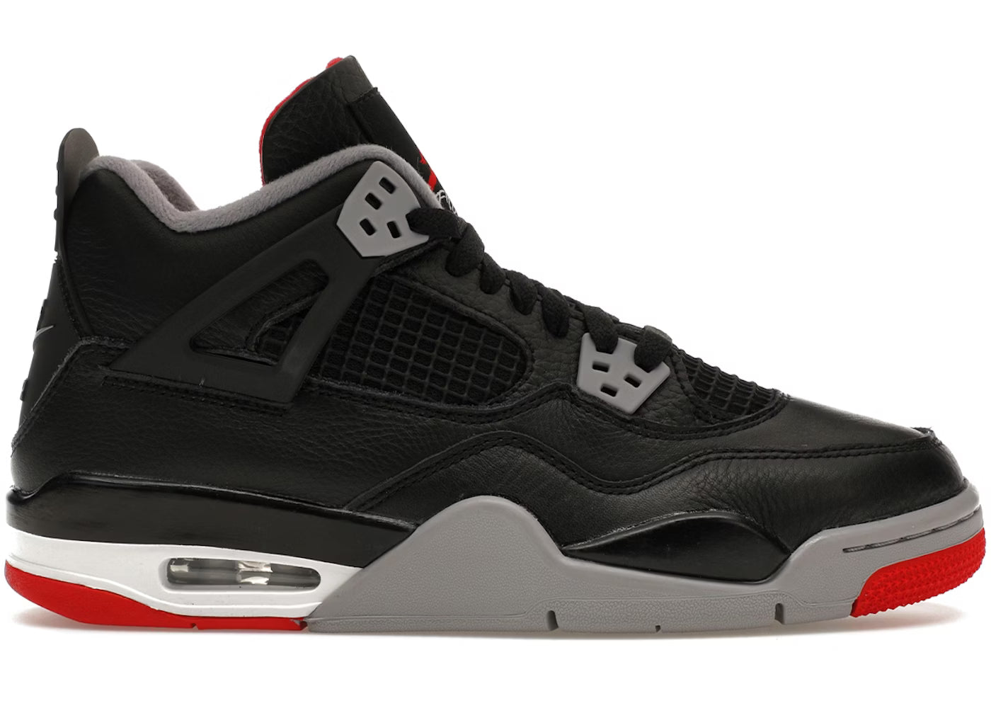 Jordan 4 Bred Reimagined GS Size: 4.5M/6W, 5M/6.5W, 5.5M/7W, 6M/7.5W, 6.5M/8W, 7M/8.5W