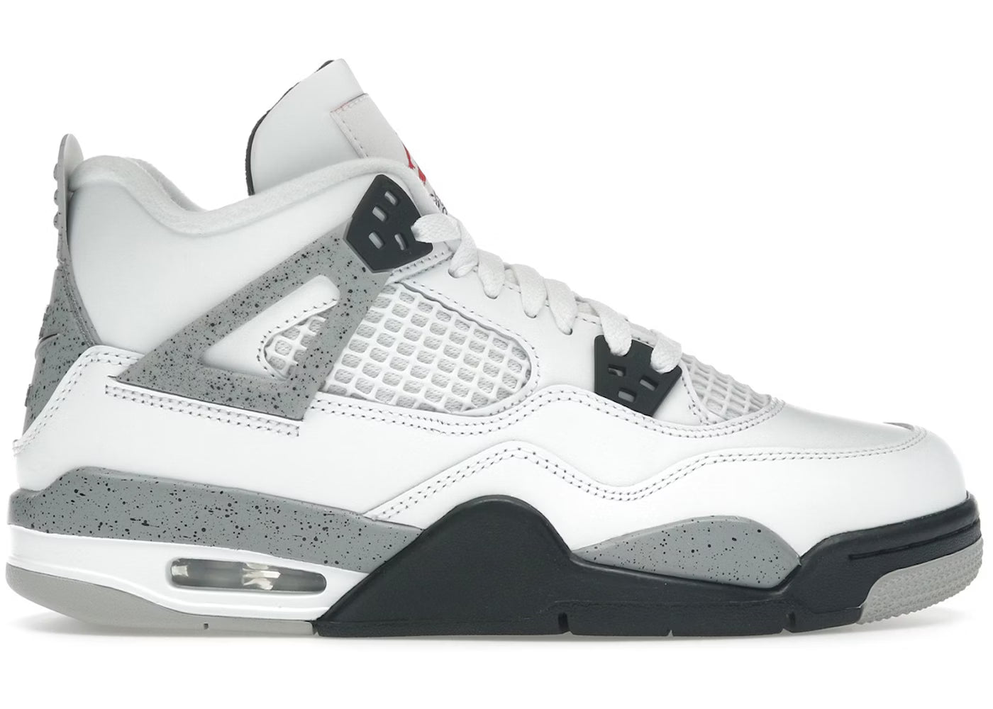 Jordan 4 White Cement GS Size: 4.5M/6W, 5/6.5W, 5.5M/7W, 7M/8.5W