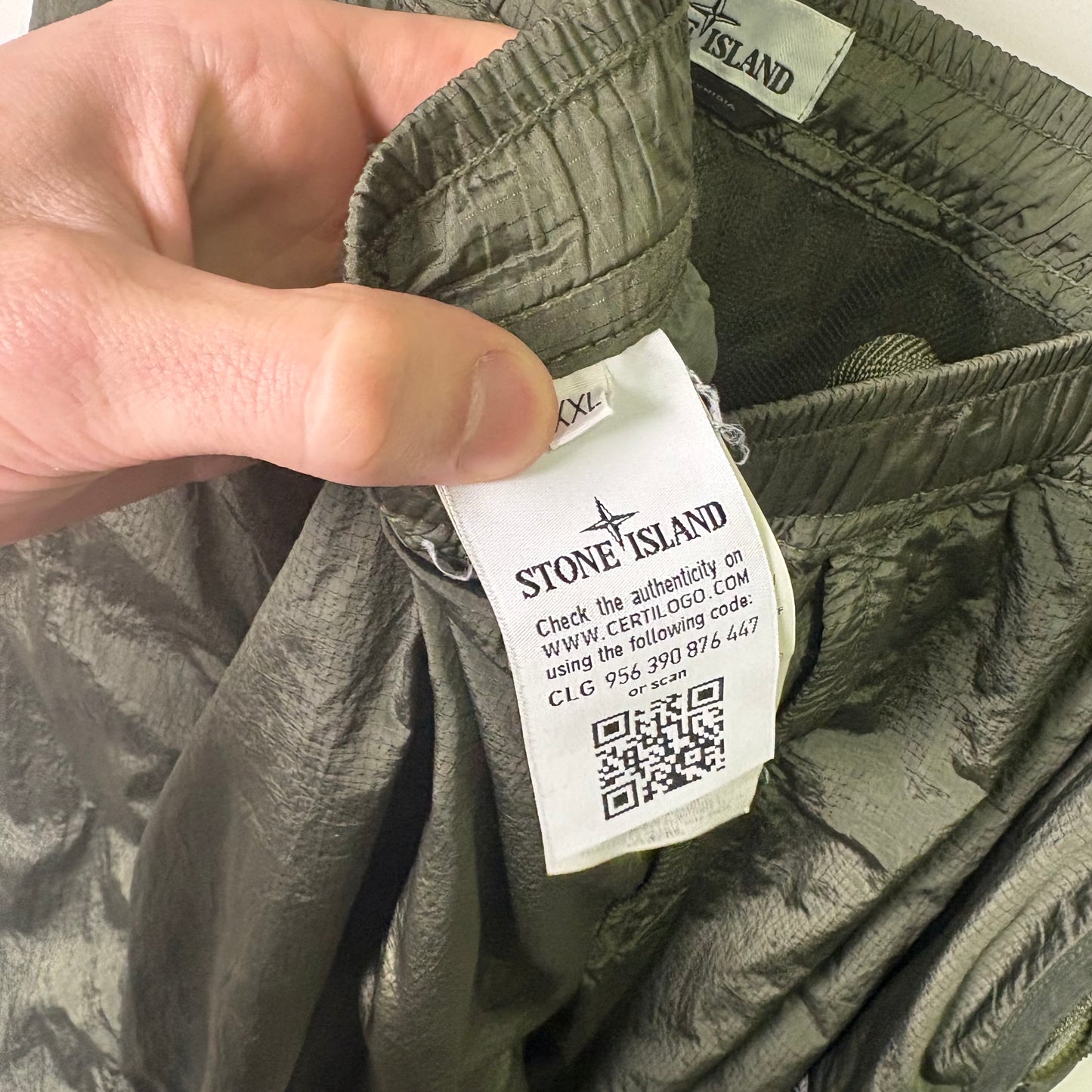 Stone island windbreaker pants XXL