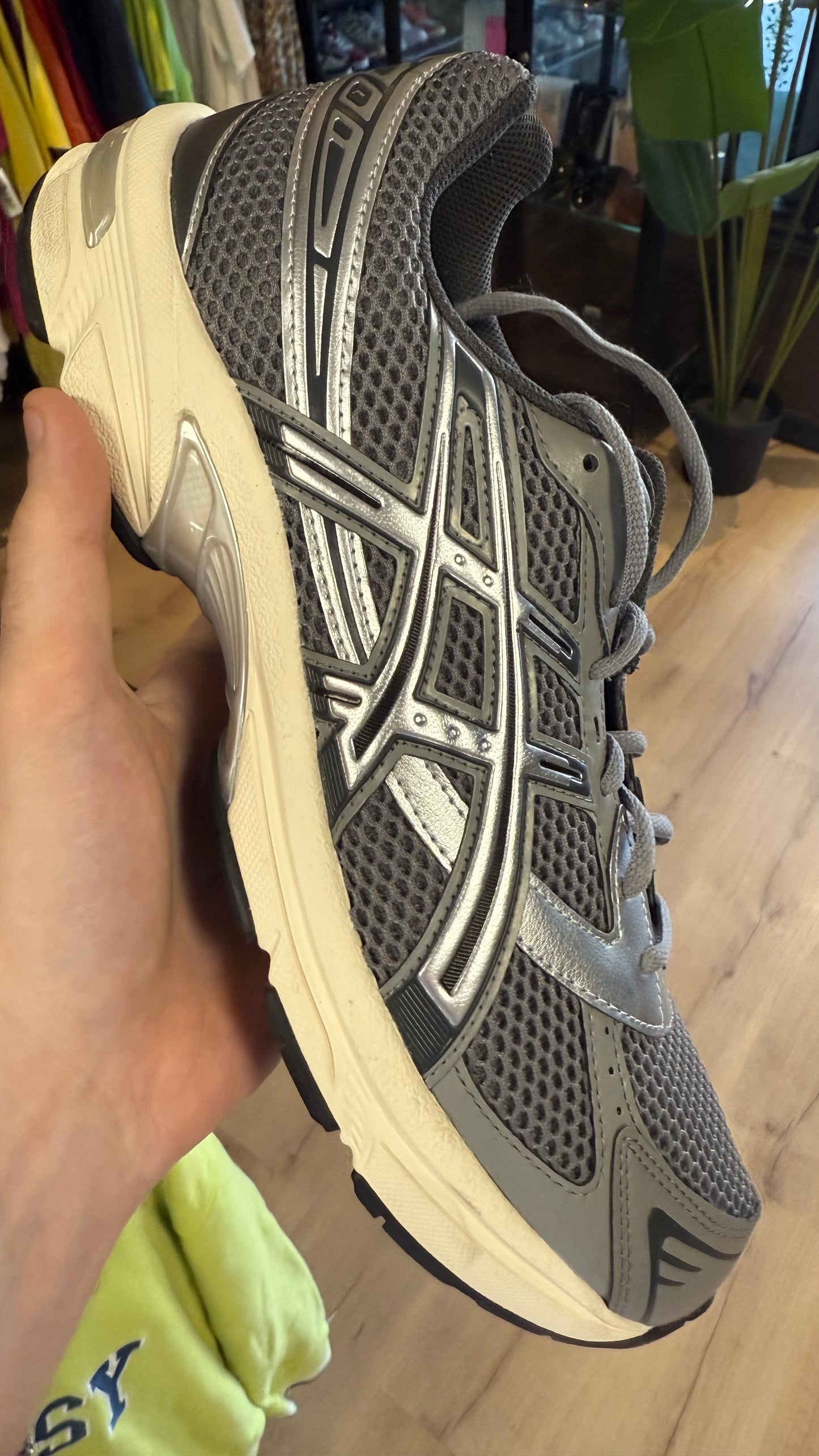 Asics Gel 1130 clay pure silver size 12