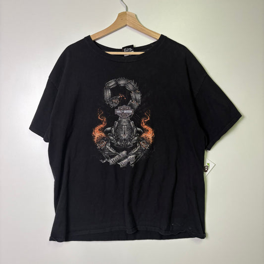 Vintage Harley Davidson scorpion tee XL
