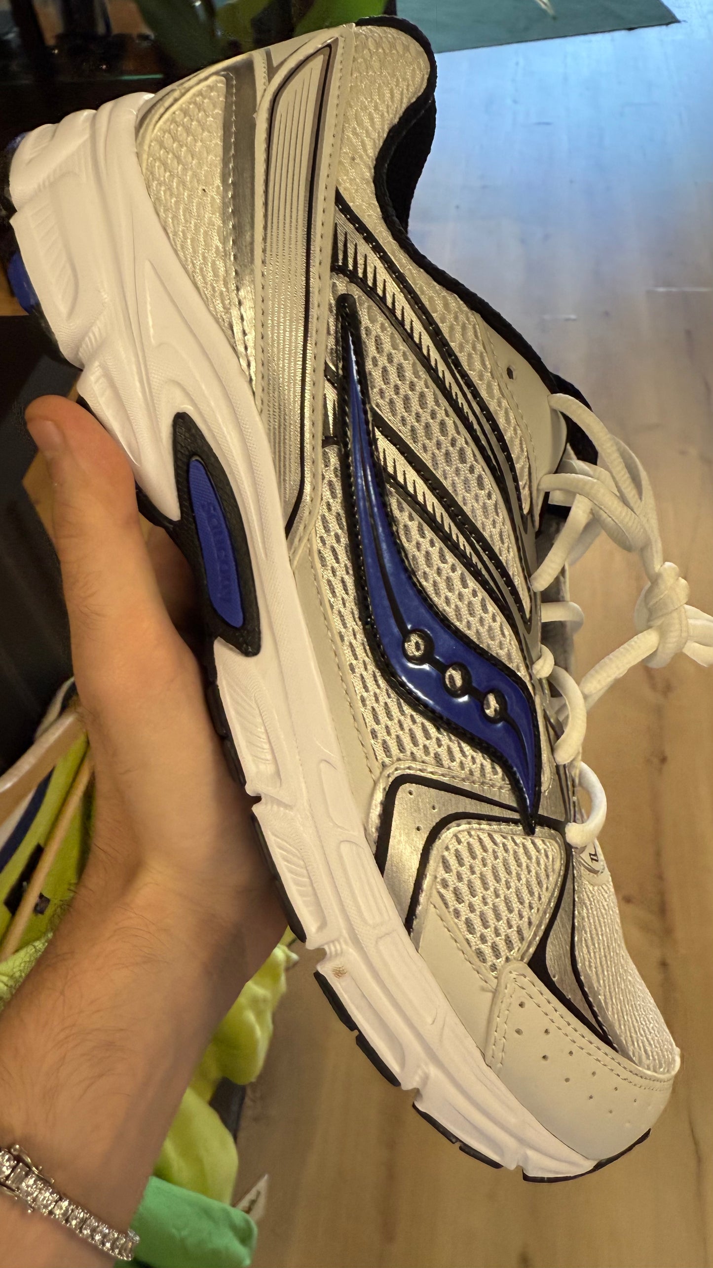 Saucony Grid Ride Millennium 'White Royal' Size 12