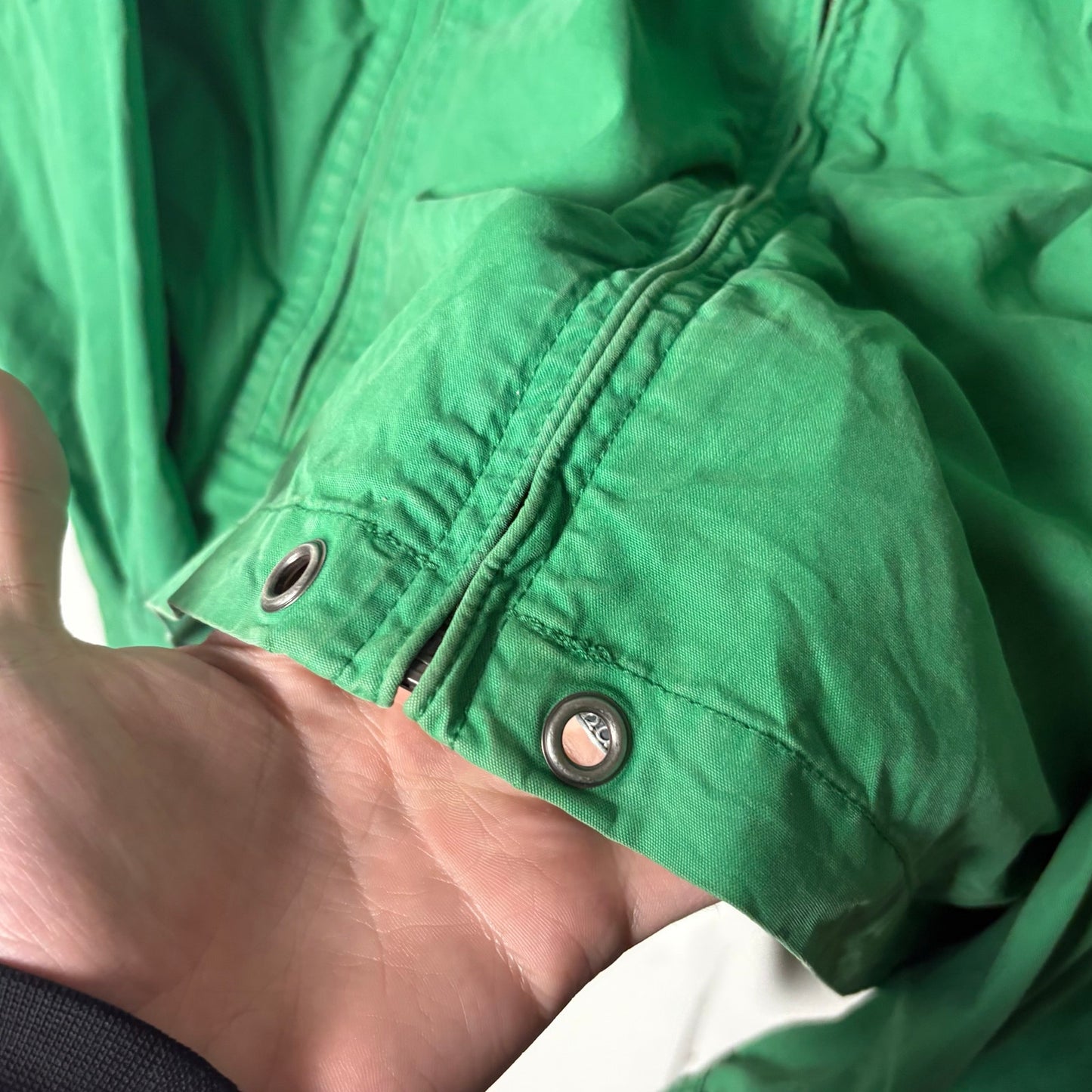 Vintage Polo green windbreaker jacket XL