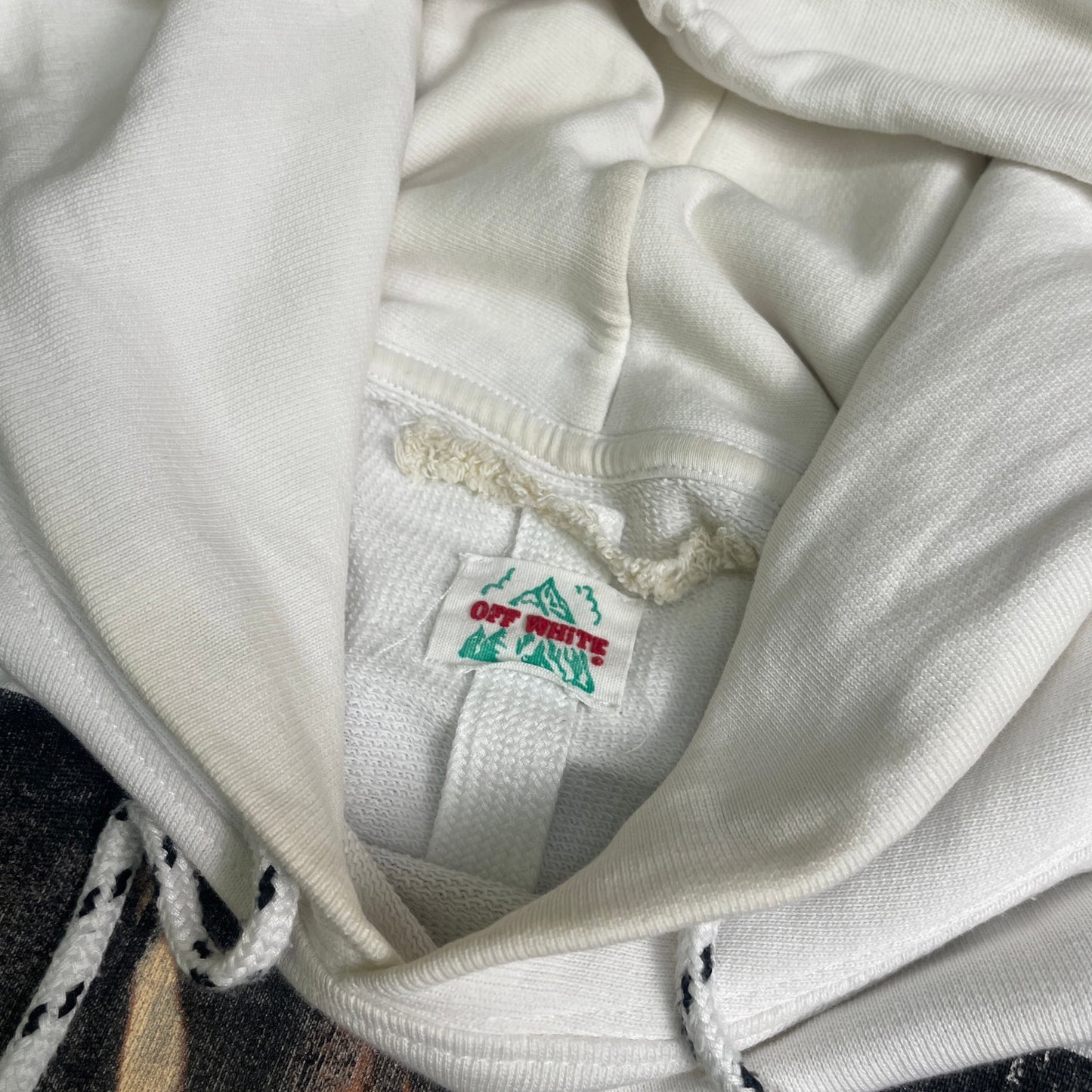 Off White 2015 Caravaggio Diagonal hoodie S/M