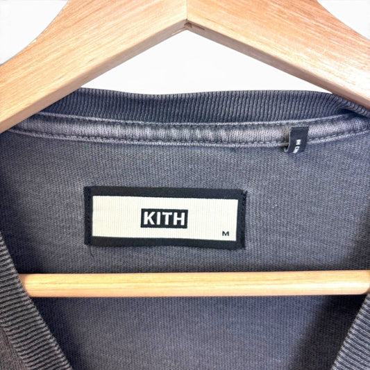 Kith Pigment Dyed Swash Logo Tee M
