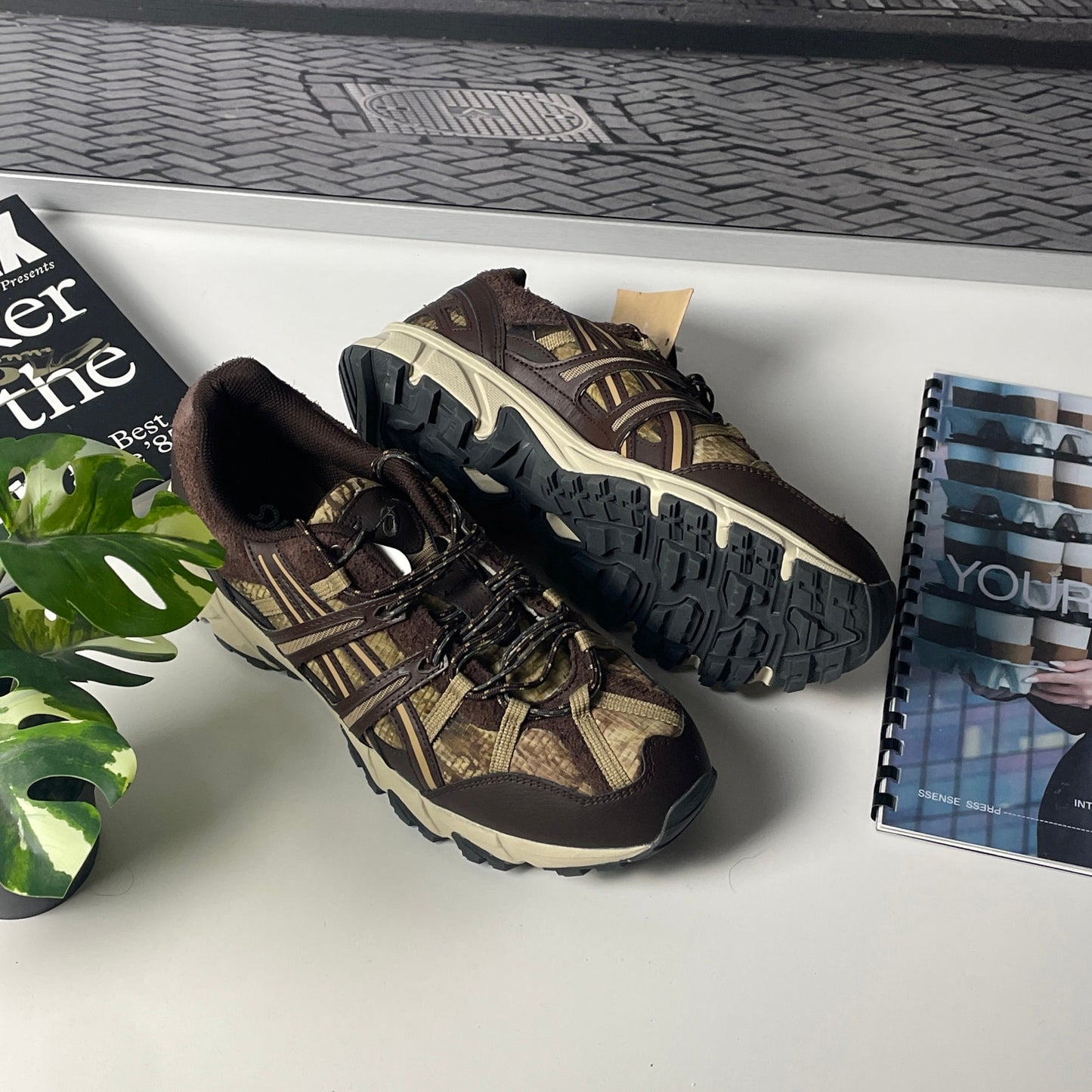 ASICS GEL-SONOMA 15-50 200 brown sneaker 10.5