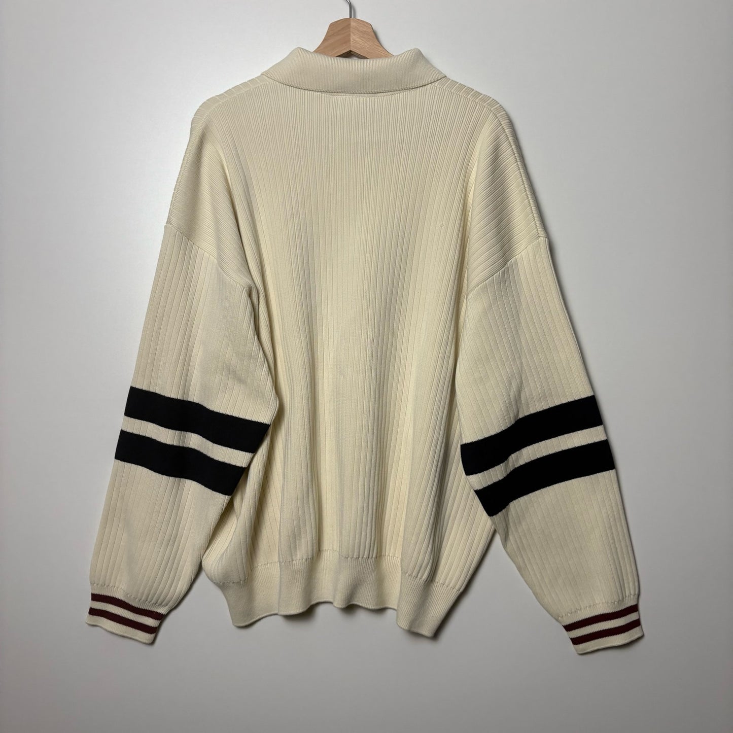 Lacoste French Made Relaxed Fit Cotton knit Sweater XXL