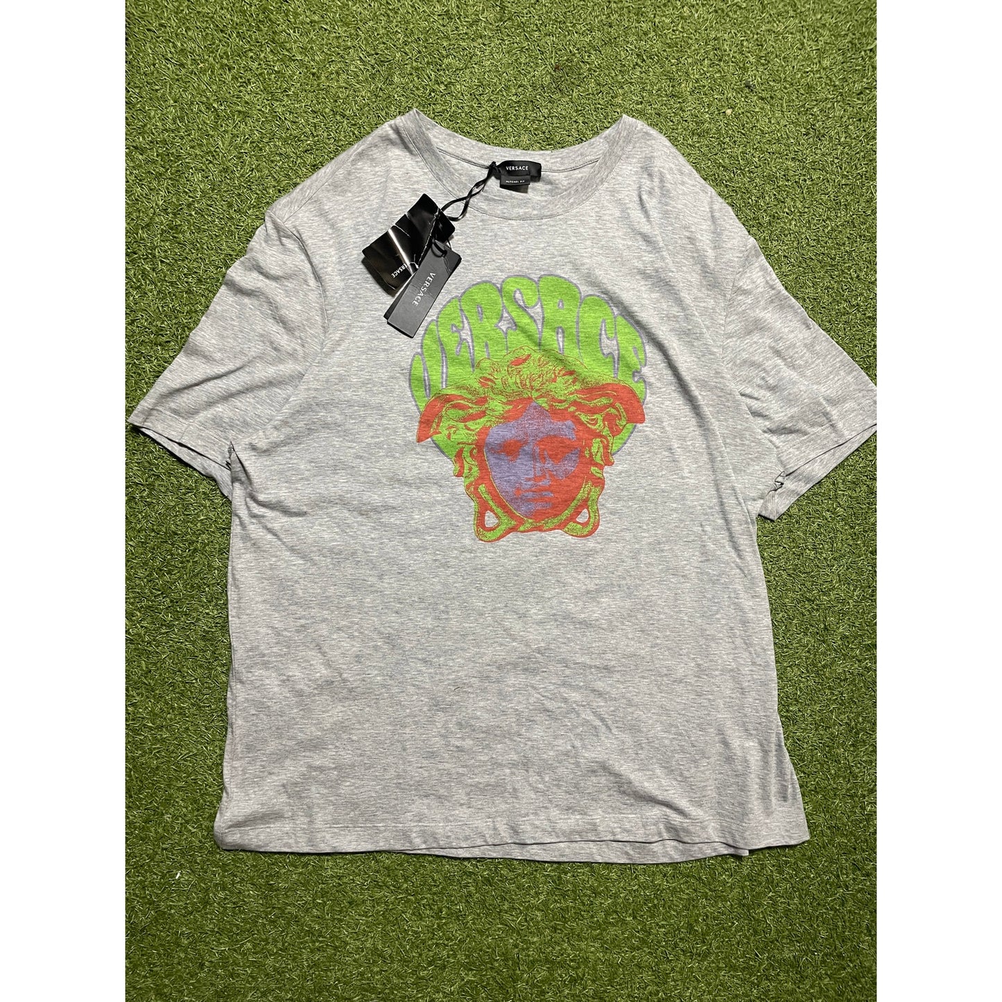 Versace Medusa head Logo tee XL NWT