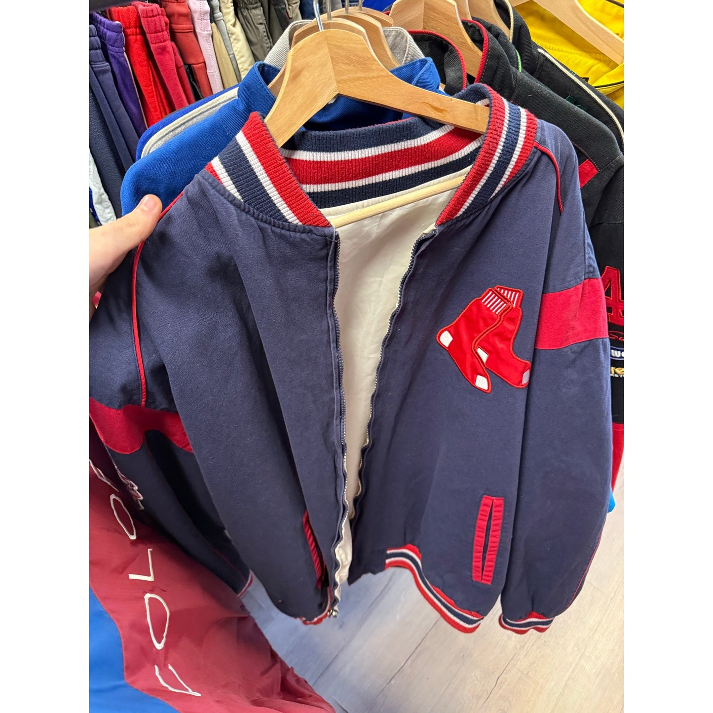 Boston Red Sox Reversible puffer jacket XXL