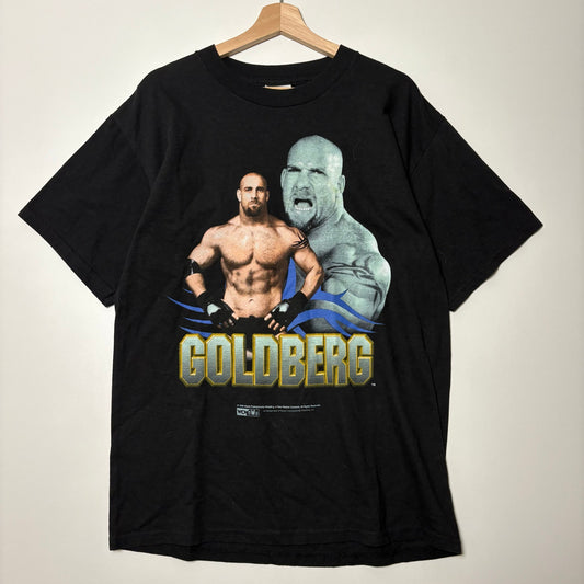 Vintage Bill Goldberg wrestling tee L