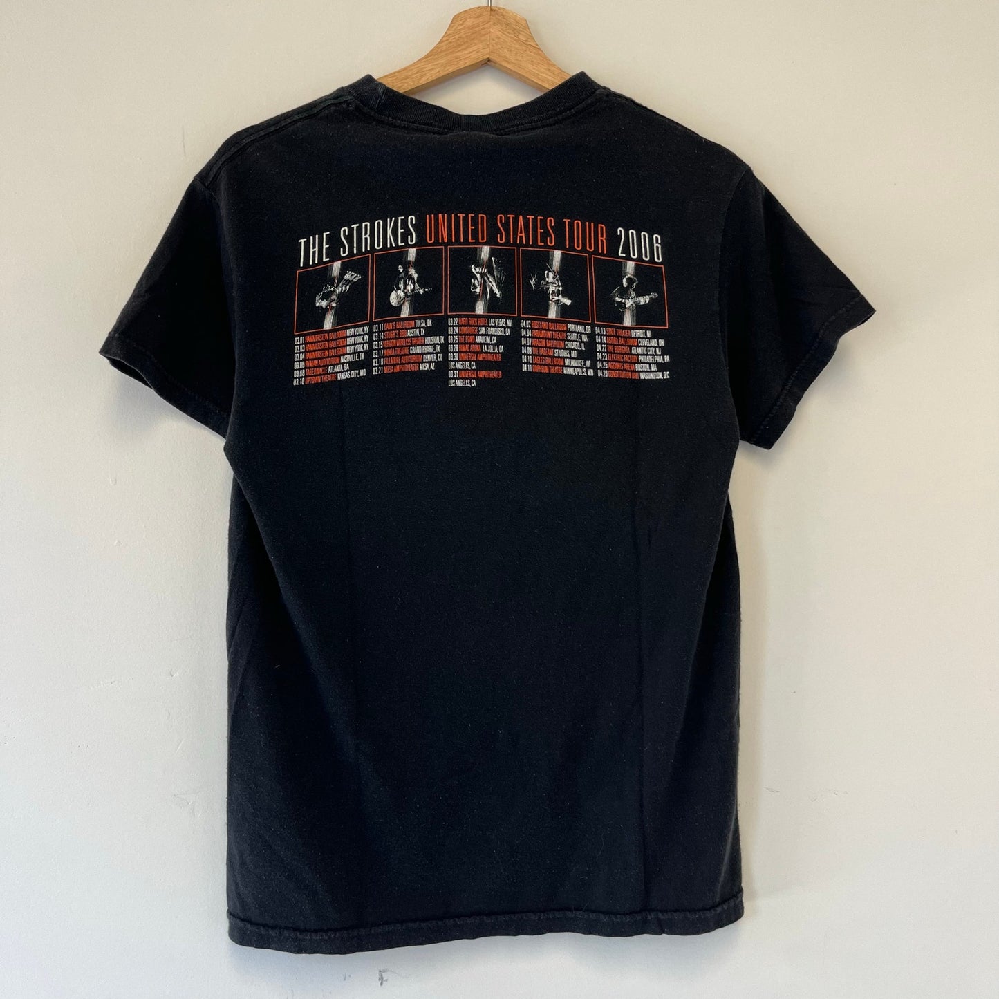 Vintage The Strokes 2006 First Impression Tour Band Shirt S