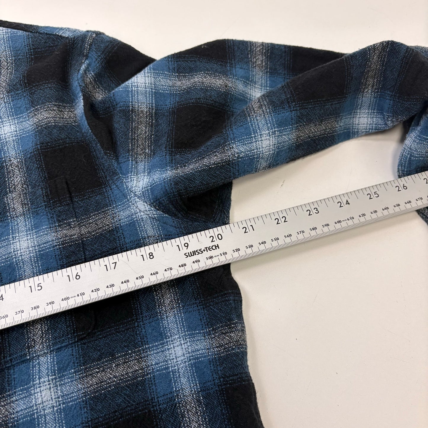 Stussy Flannel Plaid Zipper Shirt S