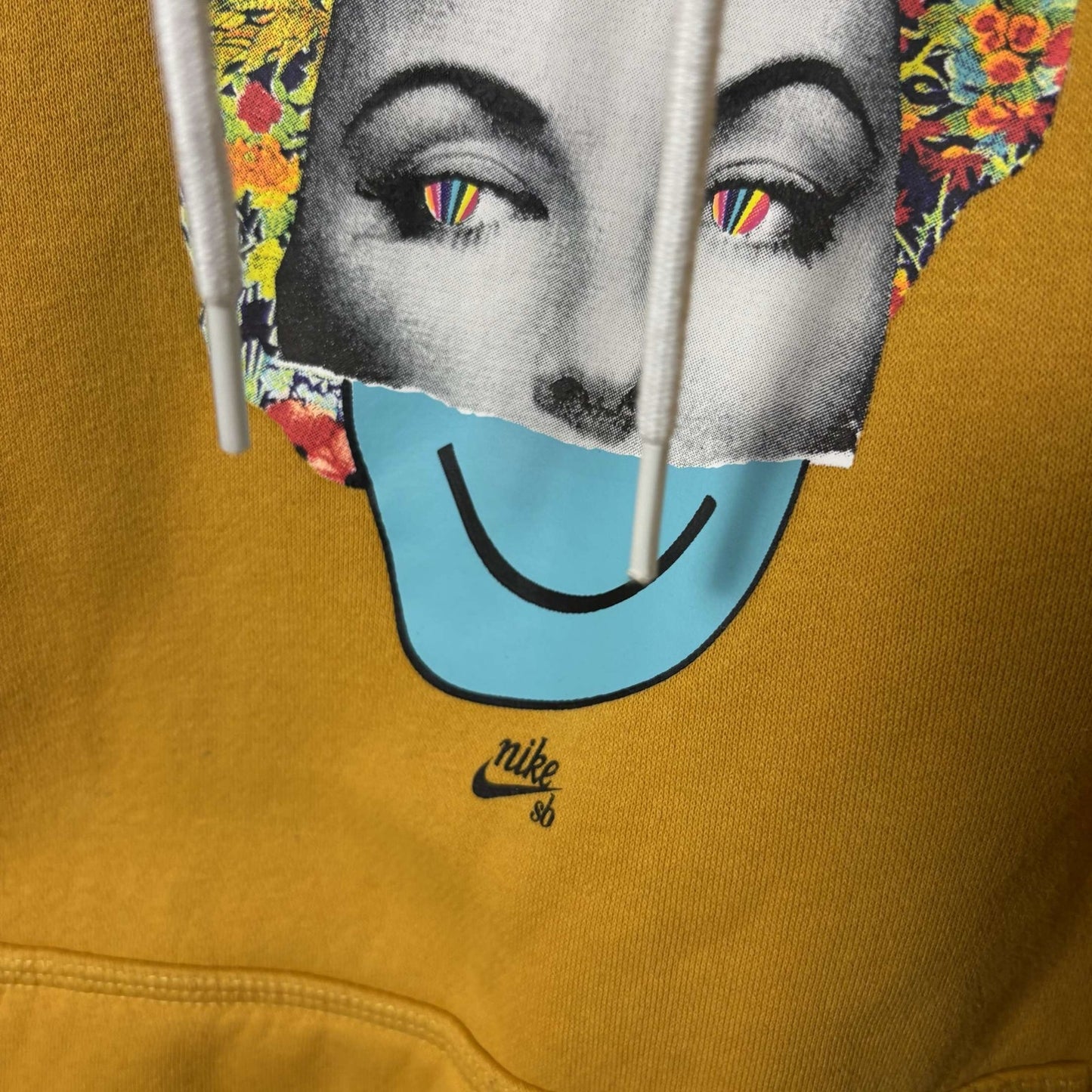 Nike SB x The Killing Floor yellow hoodie XL