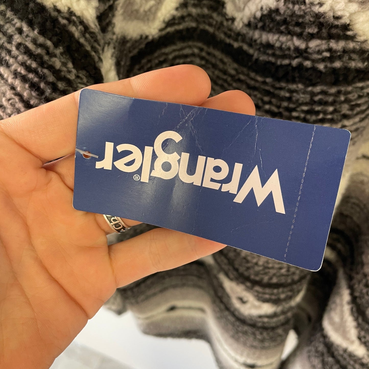 Wrangler 1/4 Zip Aztec Fleece Pullover XL NWT