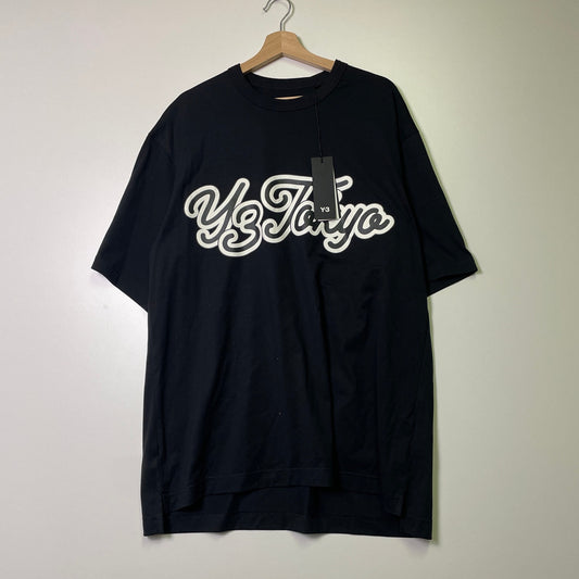 Adidas Y-3 graphic logo shirt L