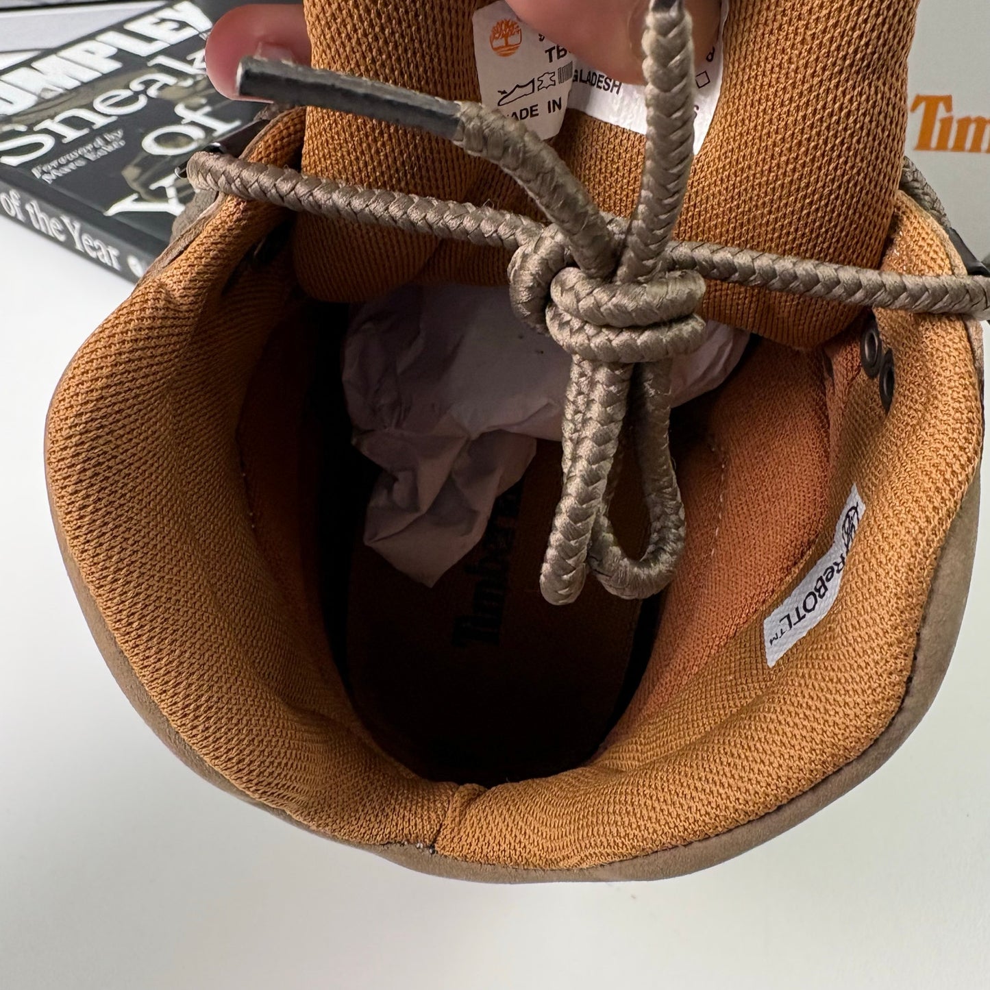 Timberland euro hiker wheat size 9-12