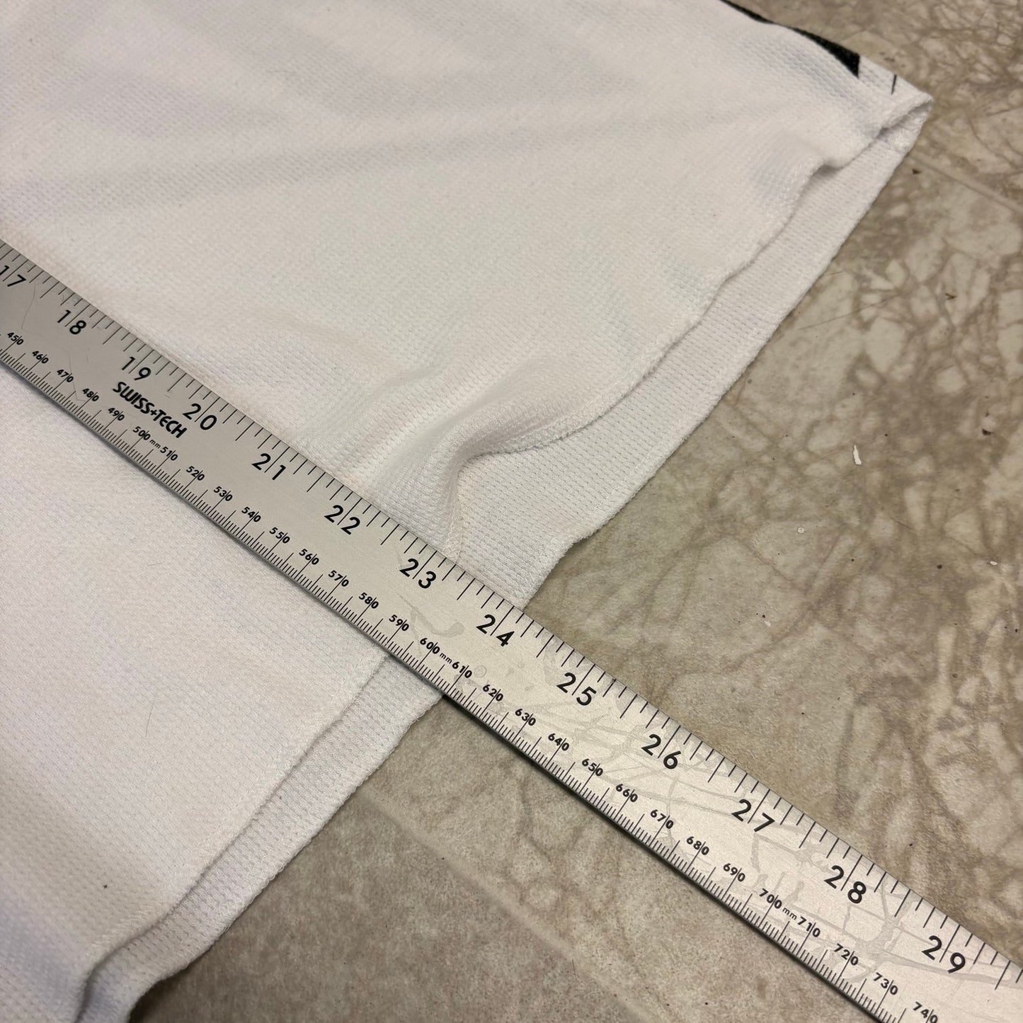 Vintage Fox y2k thermal long sleeve white shirt XL