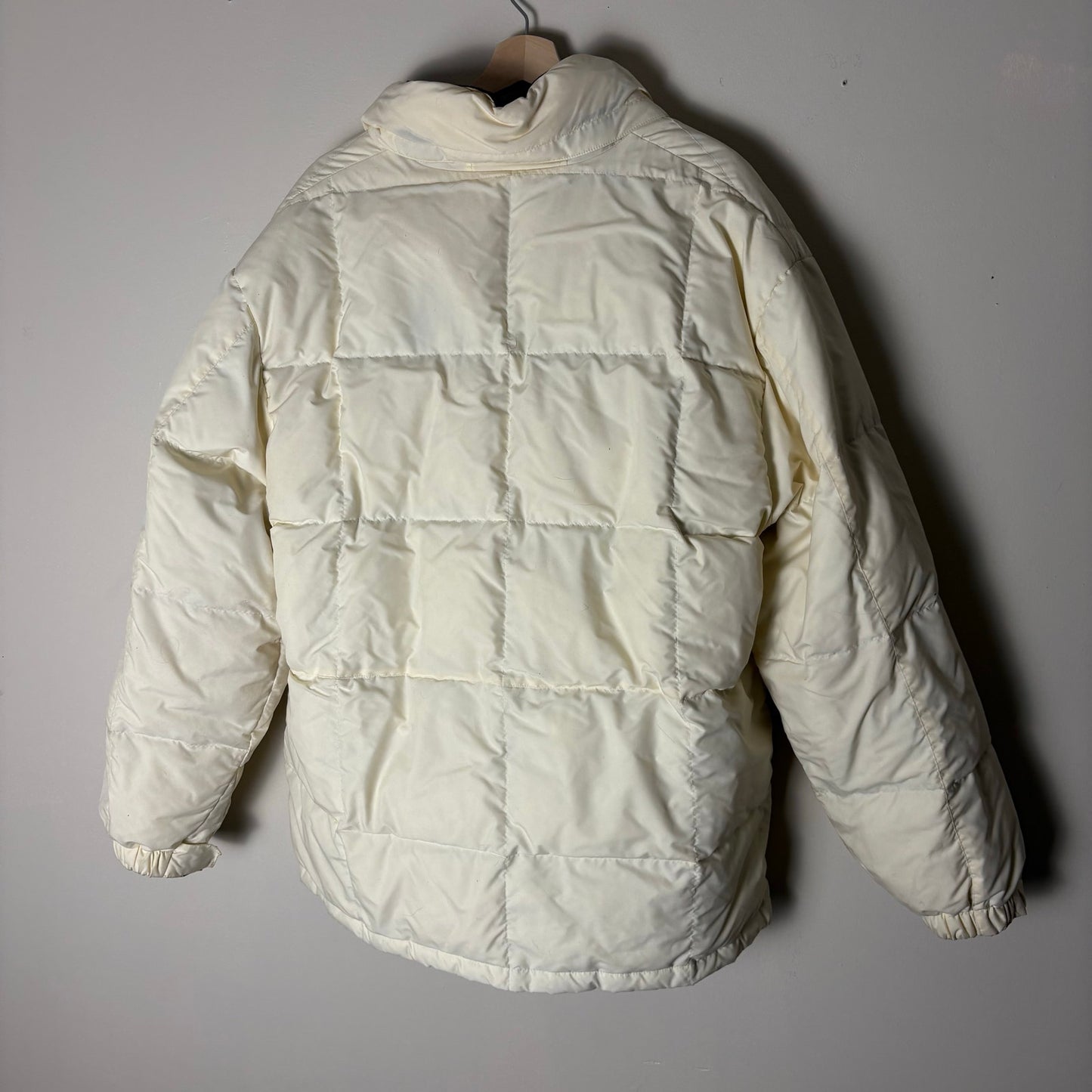 Polo Ralph Lauren white winter puffer XL