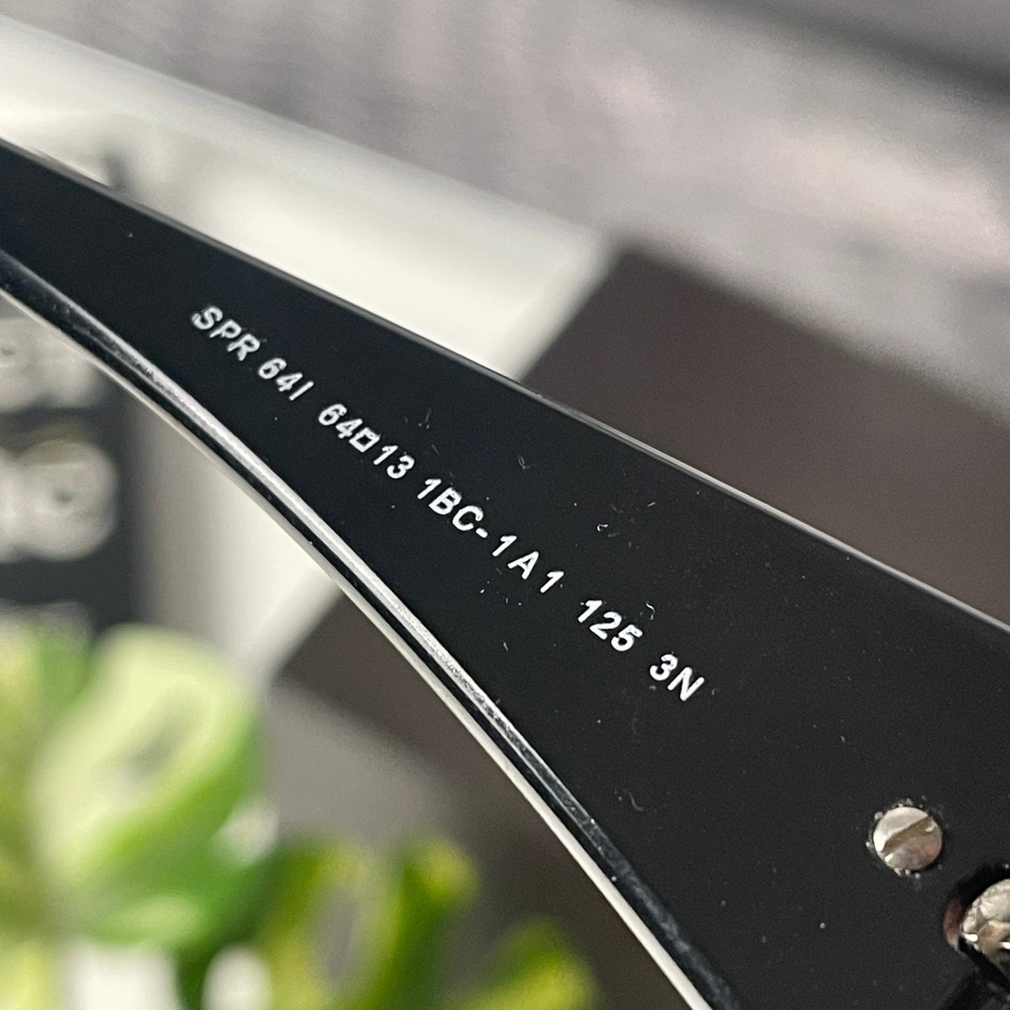 Prada rounded frame apex black glasses