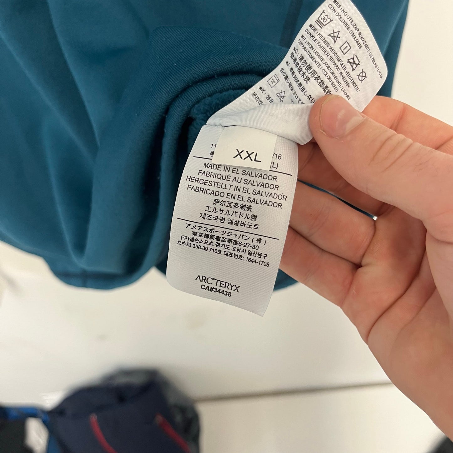 Arc'teryx Delta LT Zip Neck fleece pullover XXL