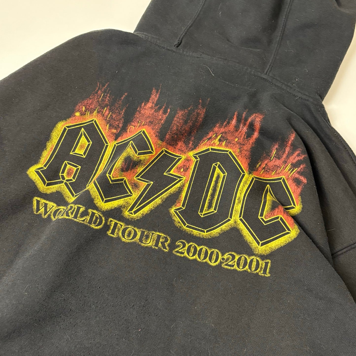 Vintage AC/DC Hell's Bells 2000/2001 tour band hoodie