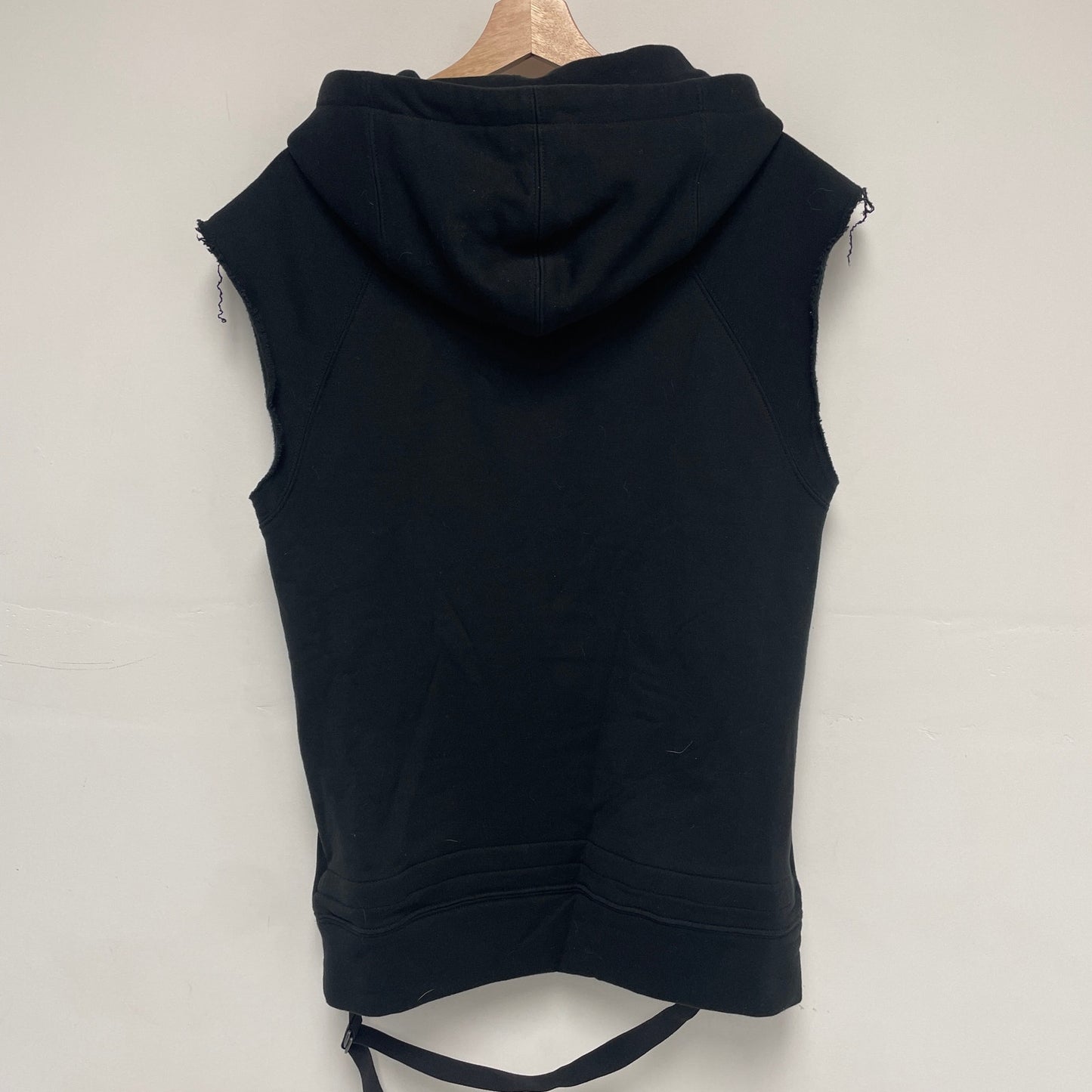 Helmut Lang sleeveless hoody pullover S