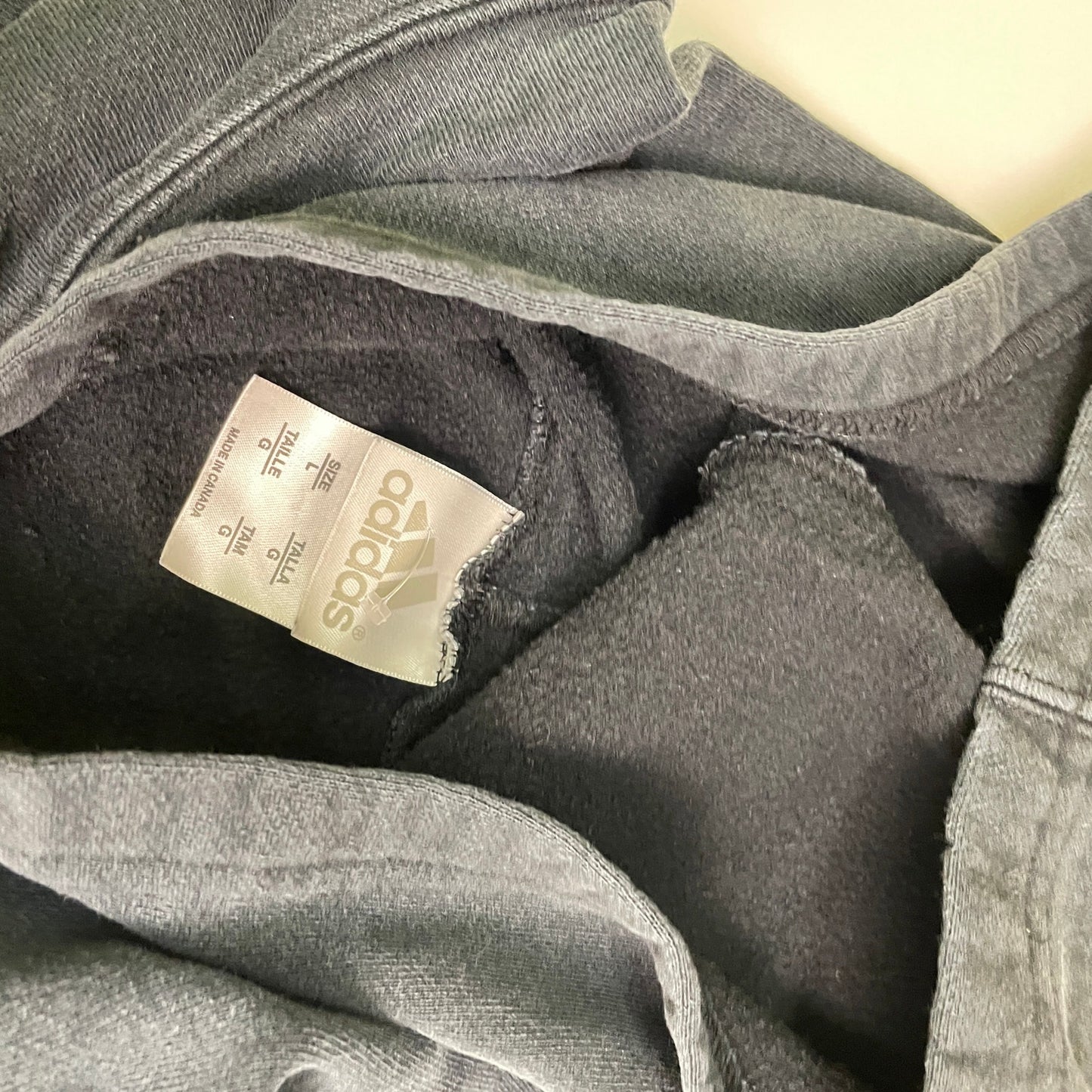 Vintage adidas Toronto raptors hoodie L