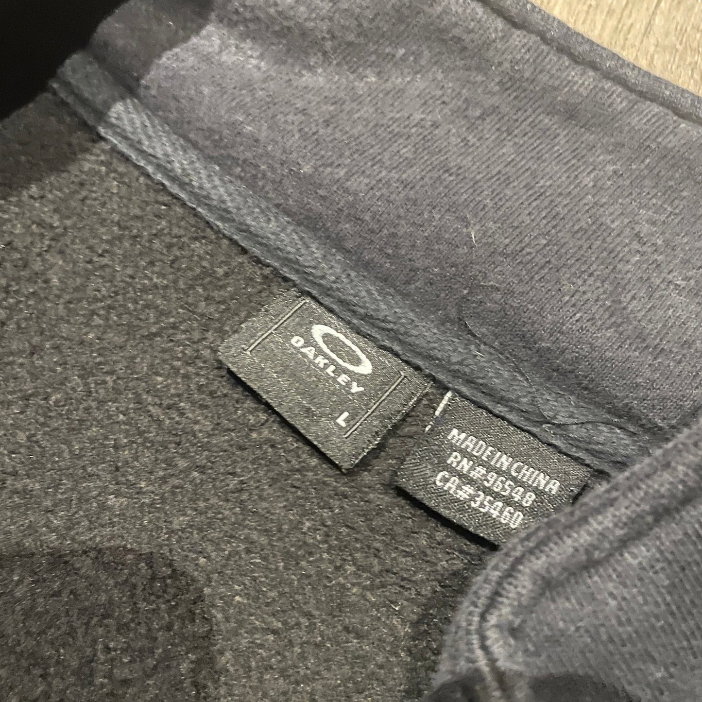 OAKLEY Y2K Full zip sweater L
