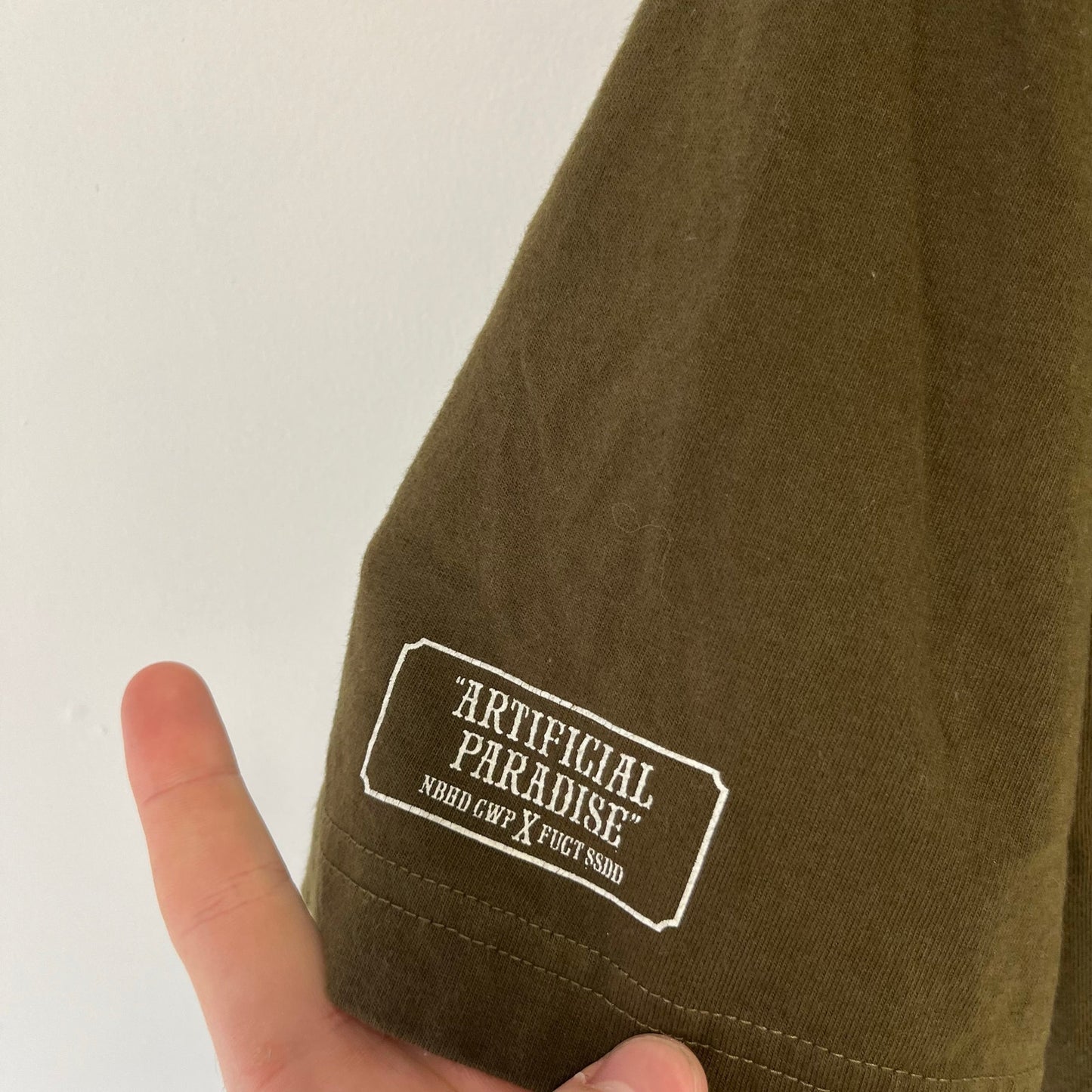 FUCT × Neighborhood  High friends low places tee L