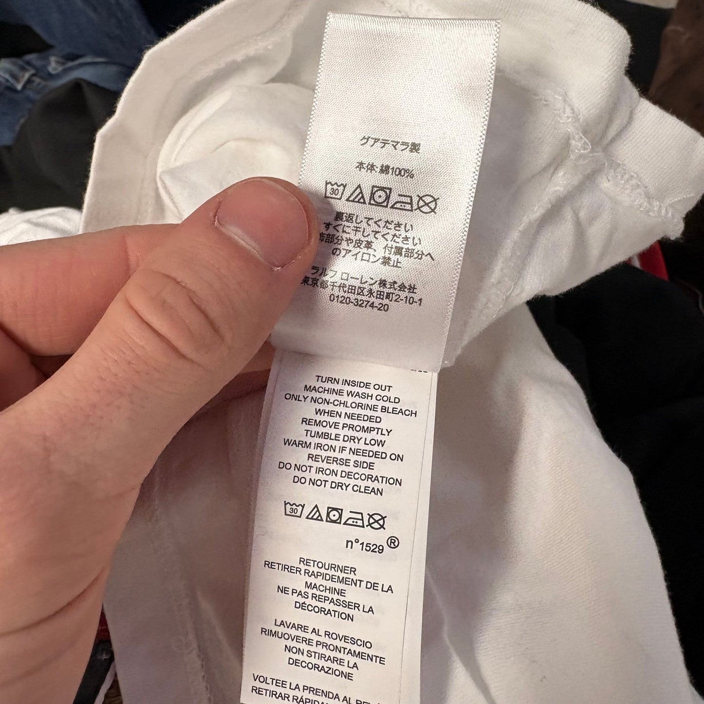 Polo Ralph Lauren Bear T-Shirt M DS