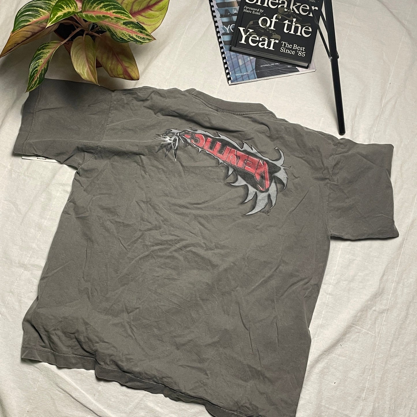 Metallica double sided logo tee XXL