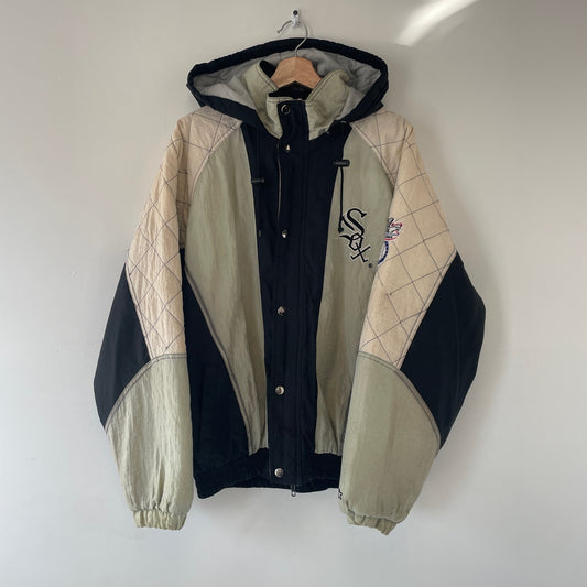 Vintage Chicago white sox starter puffer jacket L