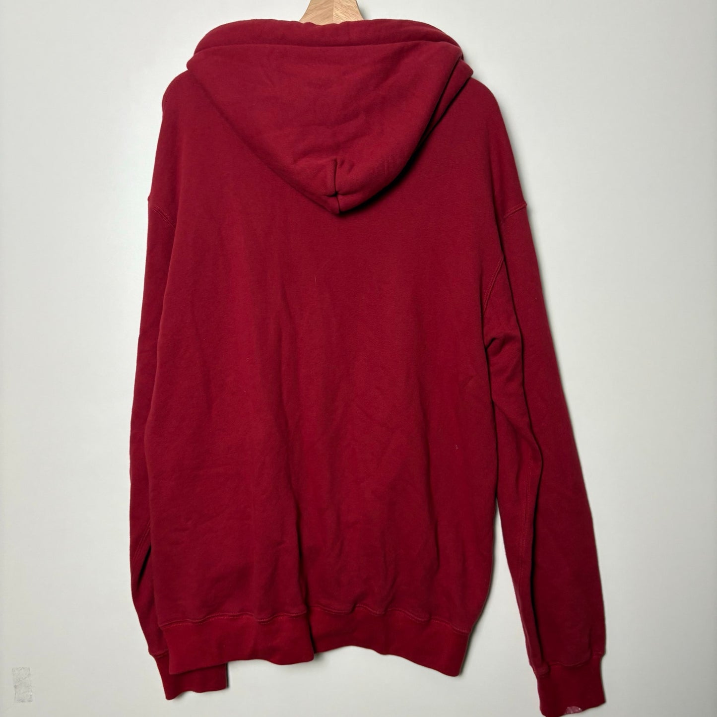 Ambush multi cord drawstring red hoodie L