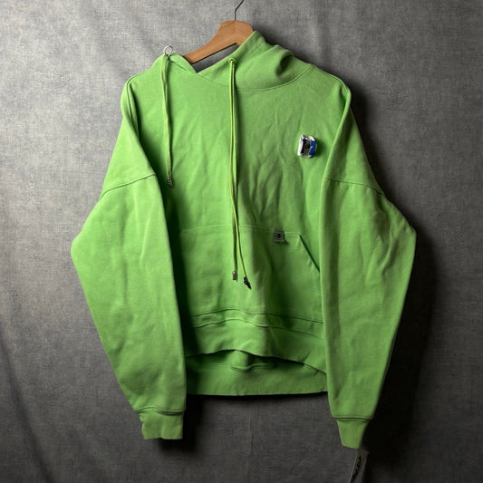 Ader Error Space Invaders asymmetrical patch hoodie M/L