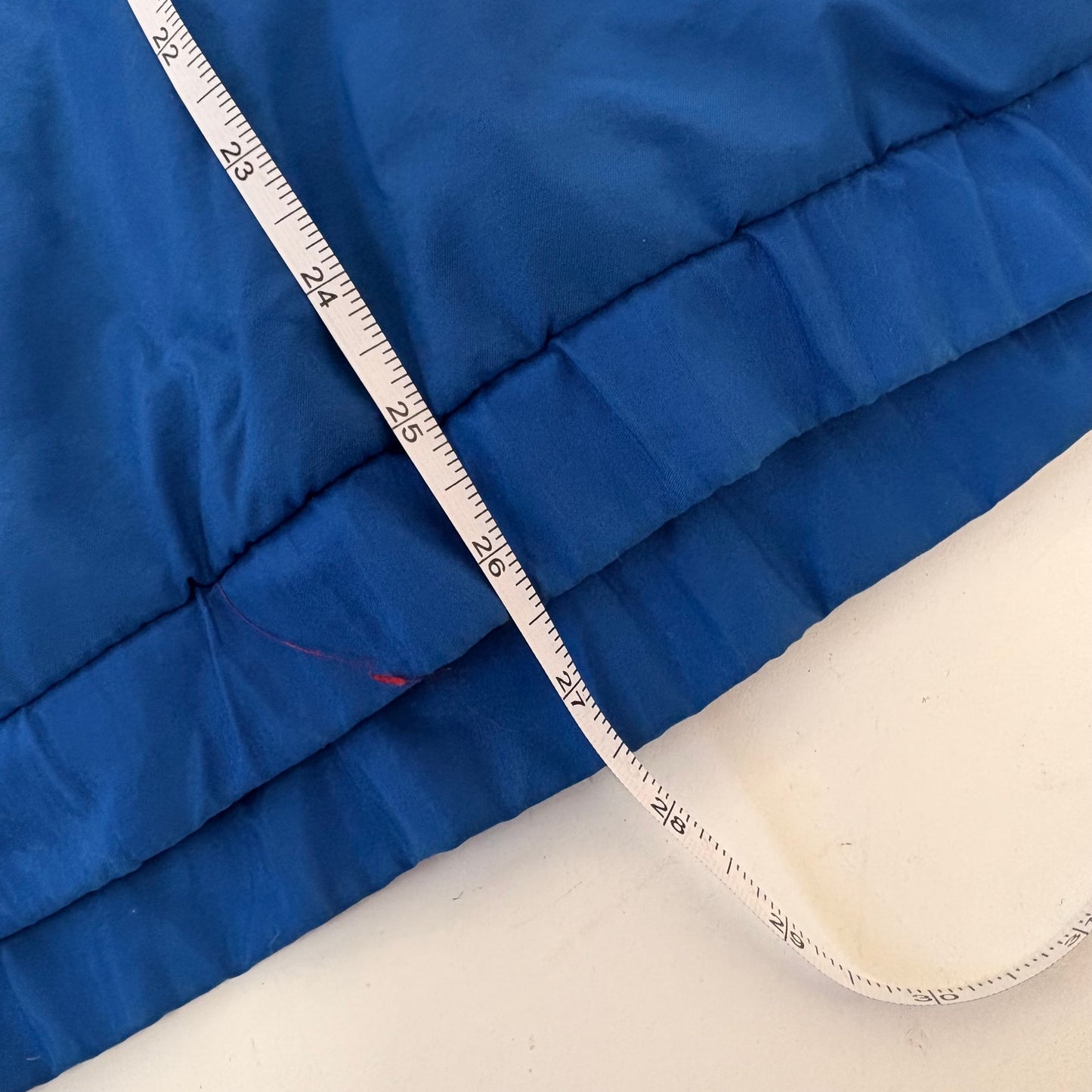 New York Giants NFL 1/2 zip hooded puffer jacket XXL